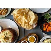 2 Signature Mattancherry Curries with Rice, Naan & Wine or Beer for Two