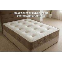 Pocket 2000 Chenille Orthopaedic Mattress - Premium Support & Comfort