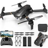 Foldable Drone with Dual 1080P Cameras and FPV Live Video!