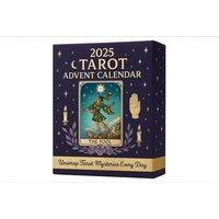 2025 Tarot-Themed Decoration Christmas Advent Calendar - 24 Mystical Figures For The Holidays