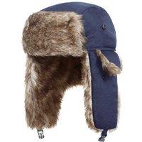 Unisex Blue Winter Faux Fur Bomber Trooper Hat - Windproof, Adjustable, Unisex Outdoor Essential