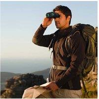 Compact 10x25 Binoculars for Camping & Outdoor Adventures - Lightweight, Shockproof, Night Vision