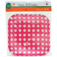 BigBuy Multicolour Dishwasher-Safe Party Plates - Durable Tableware Set