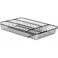 Kinvara Multicolour Storage Box - Durable Plastic Organizer, 27x37x17.5 cm, Contemporary Tableware Storage