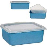 BigBuy Home Eco-Friendly Bamboo Storage Box with Lid - Modular, Stackable, Minimalist Design