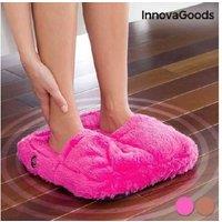 InnovaGoods Wellness Relax Cordless Foot Massager - Portable Velvet Comfort, Non-Slip Base