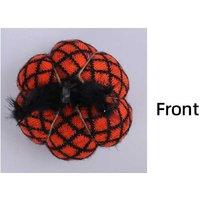 Halloween Pumpkin Ornaments - Decorative Polyester Table & Window Decor - 5 Colours