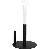 Stainless Steel Standing Paper Towel Holder with Integrated Sprayer Pump - Durable, Space-Saving Kitchen Roll Dispenser