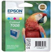 PRICE DROP! EPSON T008 Premium Colour Ink Cartridge - 5 Colours, 46ml, High-Yield, For Epson Printers