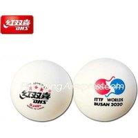 DHS DJ40 3-Star ABS Table Tennis Balls - Tournament Grade, Durable, Pro Play