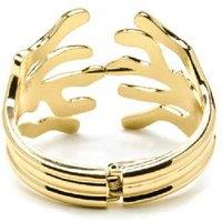 Luxenter Fanzara 18k Gold Plated Adjustable Bracelet - Modern Minimalist Bangle