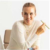 Luxenter Yakde 18ct Gold Boho Pendant Necklace with Cubic Zirconia, Adjustable Chain