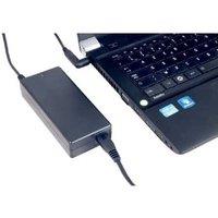 URBAN FACTORY 90W Universal AC Adapter - Fast Charging Power Supply for iPhone, Samsung & More (Black)