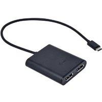 PRICE DROP! I-TEC C31DUAL4KDP 4K Ultra HD Dual DisplayPort Adapter - Seamless Home Cinema Connectivity