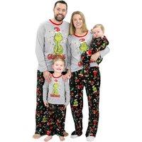 Christmas Grinch Cartoon Family Pyjama Sets for Every Age Group