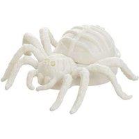 Halloween LED Spider Decorative Light - Two-Colour Glow, PVC, Battery-Powered, 9cm Table Accent