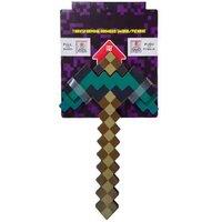 My World Transformable Sword & Pickaxe Toy - Ages 6+, Interactive, Light & Sound, Gaming Theme