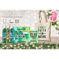 Faith In Nature Hair & Body Gifting Bundle - Vegan Products, 3 Scents & 3 Bundle Options