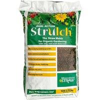 Strulch Organic Garden Mulch - Weed Control & Soil Enrichment (1, 2 or 10 Bags)