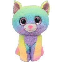 Rainbow Cat Plush Toy - Chubby Soft Cuddly Companion for Kids (Ages 3+) - Imaginative Play, Birthday Gift
