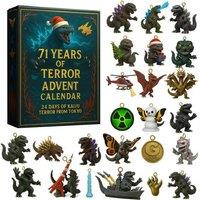 Dinosaur Toy Advent Calendar 2025 - 24 Surprise Collectibles for Kids