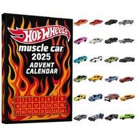 Muscle Car Toy Advent Calendar - 24 Surprise Collectibles for Kids & Car Fans