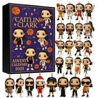 Caitlin Clark 2025 Sports Collectible Advent Calendar - Blind Box Edition, 24 Surprises