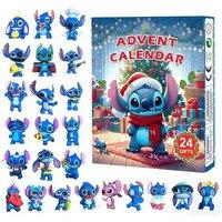 Stitch Kids Toy Advent Calendar - 24 Surprises, Official Disney Christmas Countdown