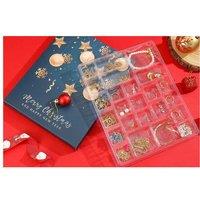 24Pcs Christmas Jewellery Advent Calendar Gift Set - 24 Surprises for Her