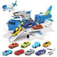 Detachable Airplane & Transport Playset Toy - Imaginative STEM Learning for Ages 6+