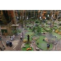 1-Hour Adventure Golf with Pumpkin Picking for 2 People - Family Halloween Fun Experience - Iron Pit Woods Adventure