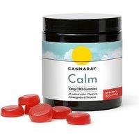 Strawberry Calm CBD Gummies with Ashwagandha and Soothing Terpenes