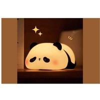 Panda Shaped LED Table Night Light - Dimmable, Touch Sensor, Soft Silicone