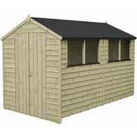 Mercia Overlap Apex Wooden Apex Shed - Flexible Sizes & Secure!