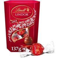 Lindt Lindor Milk Chocolate Truffles Box 137g