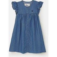 Lighthouse Lexie Kids Dress: Soft, Eco-Friendly Tencel Denim Style