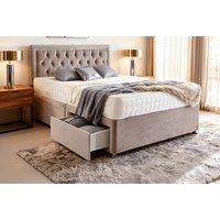 Pebble Plush Divan Bed & Mattress