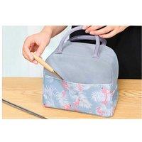 High-Capacity Insulated Oxford Cloth Lunch Tote Bag - Lightweight & Stylish