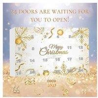 Jewellery Advent Calendar - 24-Day Christmas Countdown Gift Set for Women & Teens