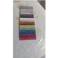 Brown Fabric 2-Seater Sofa - Compact Modern Living Room Couch, 4 Colours