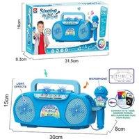 Kids Karaoke Singing Machine Toy with Microphone - Ages 6+, Battery-Operated, Portable Music Fun