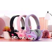 Cartoon Wireless Bluetooth Headphones - Foldable, Lightweight, Kids Over-Ear Audio