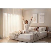 Optima 20cm Gel Memory Foam Mattress with Hypoallergenic, Cooling Cover - 8 UK & EU Sizes