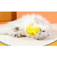 Electric Interactive Cat Toy - Motion-Activated Plush Duck, Durable Chew-Resistant, USB Rechargeable