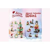 Kids Toy Advent Calendar Blind Box Building Blocks Set - 12-Day Countdown Surprise