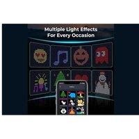 Smart Curtain LED String Lights - DIY RGB, Bluetooth App Control, 400 Beads