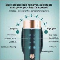 Aolemon 330 Rotation IPL Hair Removal Device for Face & Body - Pain-Free, Sensitive Skin Safe