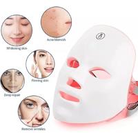 DermaLight Pro LED Phototherapy Face Mask - 7-Colour Skin Rejuvenation, Cordless, At-Home Beauty Tech