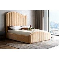 Ocean Wave Ottoman Bed With Generous Storage and Modern Design