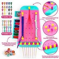 Kids DIY Friendship Bracelet Making Kit - Creative Arts & Crafts Set for Ages 6+, Educational, Gift-Ready